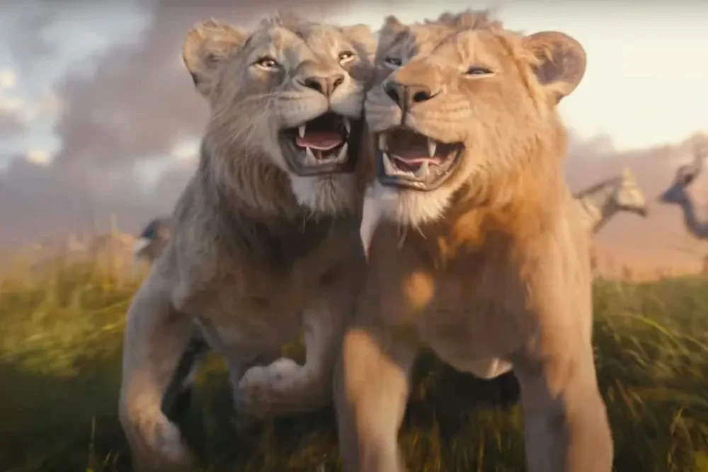 Kadr z filmu "Mufasa: Król Lew" Kadr z filmu "Mufasa: Król Lew"