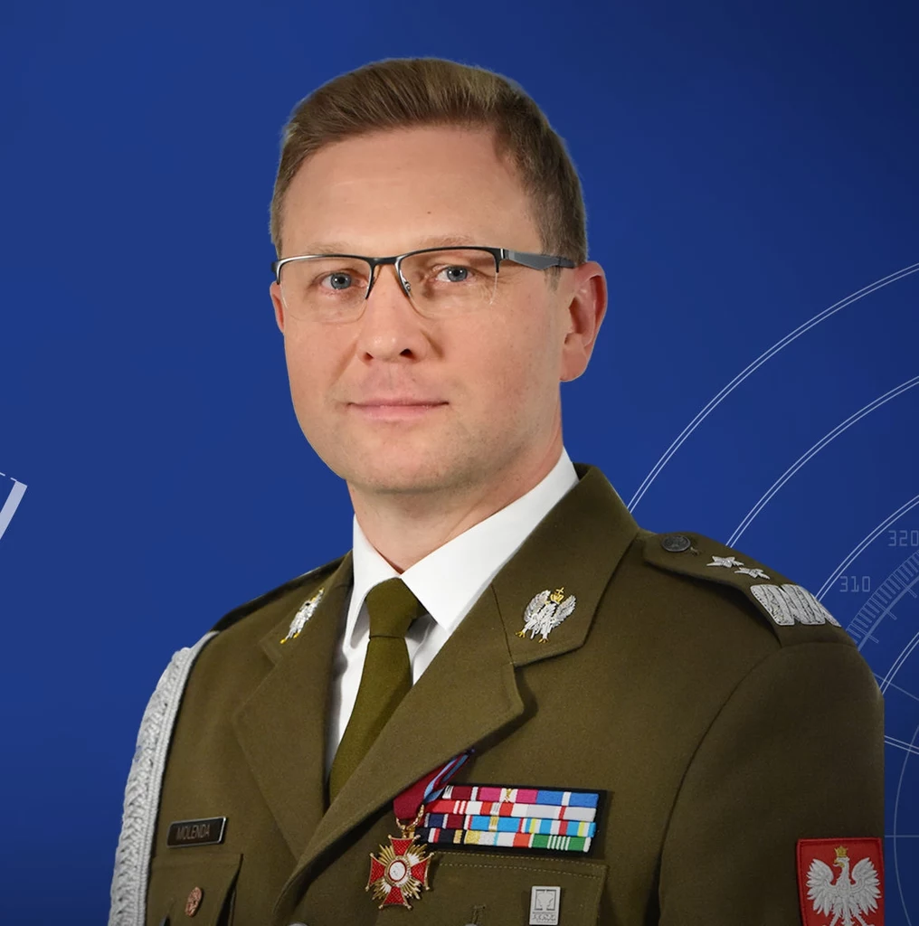 gen. dyw. Karol Molenda - dowódca Komponentu Wojsk Obrony Cyberprzestrzeni.