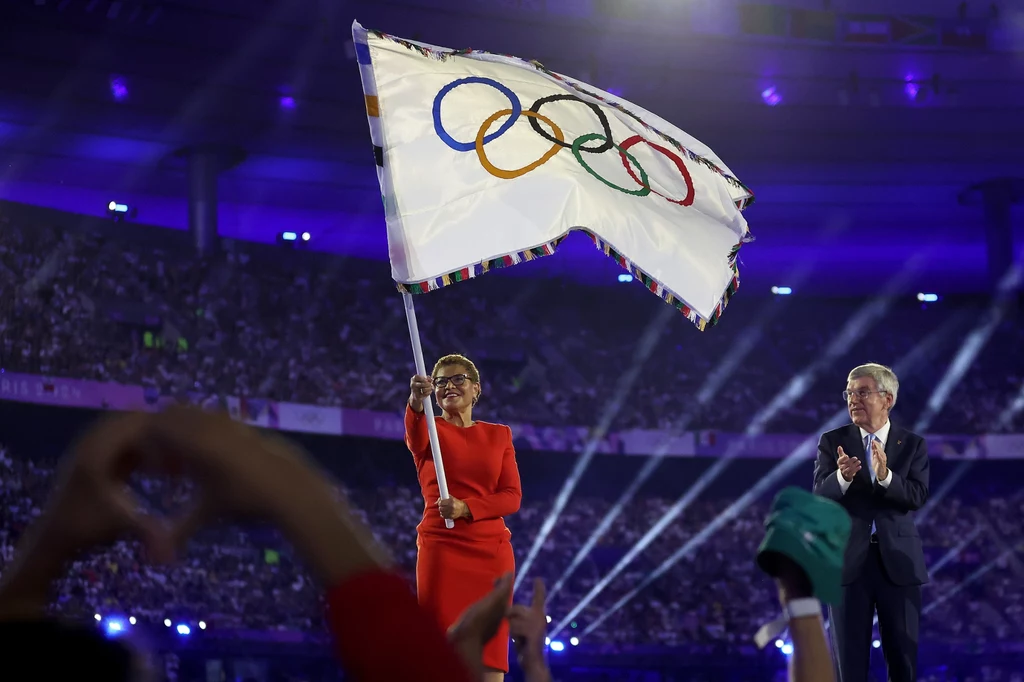 Przekazanie flagi olimpijskiej Przekazanie flagi olimpijskiej