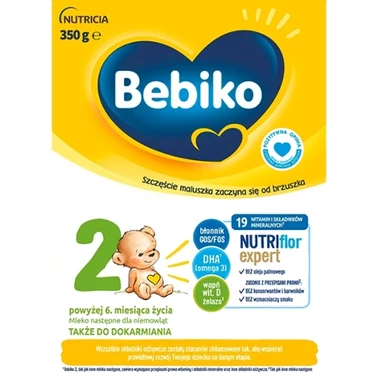 Bebiko 2 Mleko następne dla niemowląt powyżej 6. miesiąca życia 350 g - 2