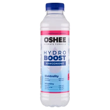 Oshee HydroBoost Napój izotoniczny niegazowany smak orzeźwiający grejpfrut 555 ml - 0