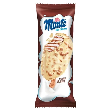 Zott Monte Lody śmietankowe i lody czekoladowo-orzechowe w białej czekoladzie 100 ml - 0