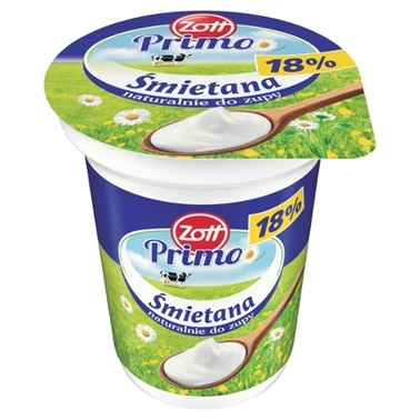 Zott Primo Śmietana 18 % 330 g - 0