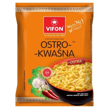 Vifon Zupa błyskawiczna ostro-kwaśna 70 g - 0