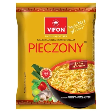 Vifon Zupa błyskawiczna o smaku kurczaka pieczony 70 g - 0