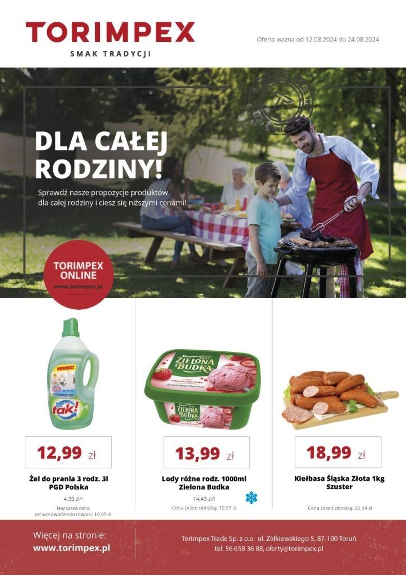 Gazetka promocyjna Torimpex - wygasła 15 dni temu