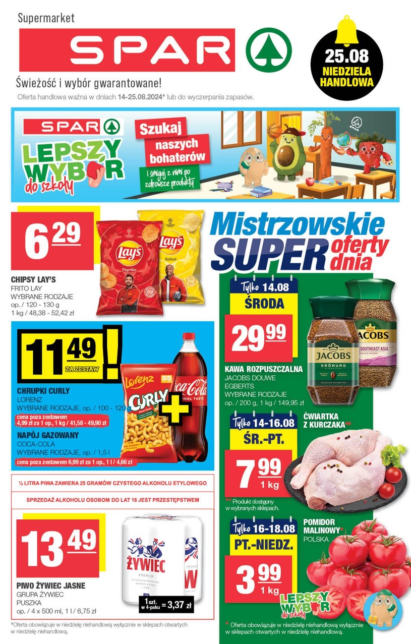 Gazetka promocyjna SPAR - wygasła 14 dni temu