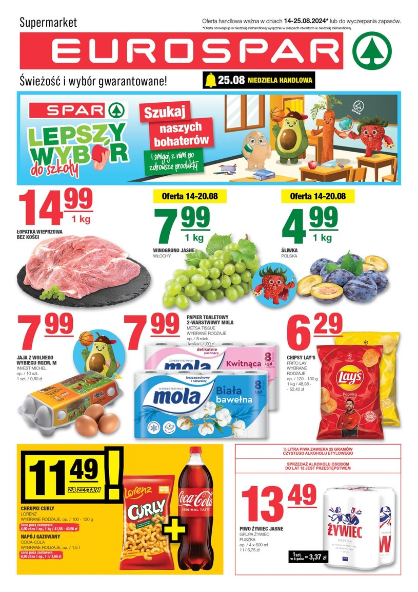 Gazetka promocyjna EuroSPAR - wygasła 14 dni temu