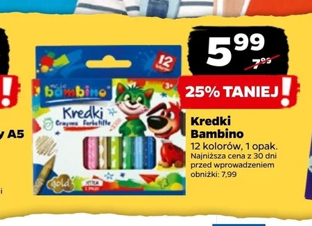 Kredki Bambino