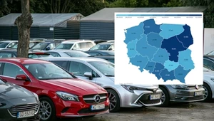 W których regionach Polski samochody używane są najtańsze? 