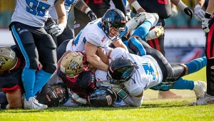 Panthers Wrocław ulegli Berlin Thunder po najdłuższym meczu w historii ligi europejskiej. 
