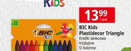 Kredki świecowe Bic