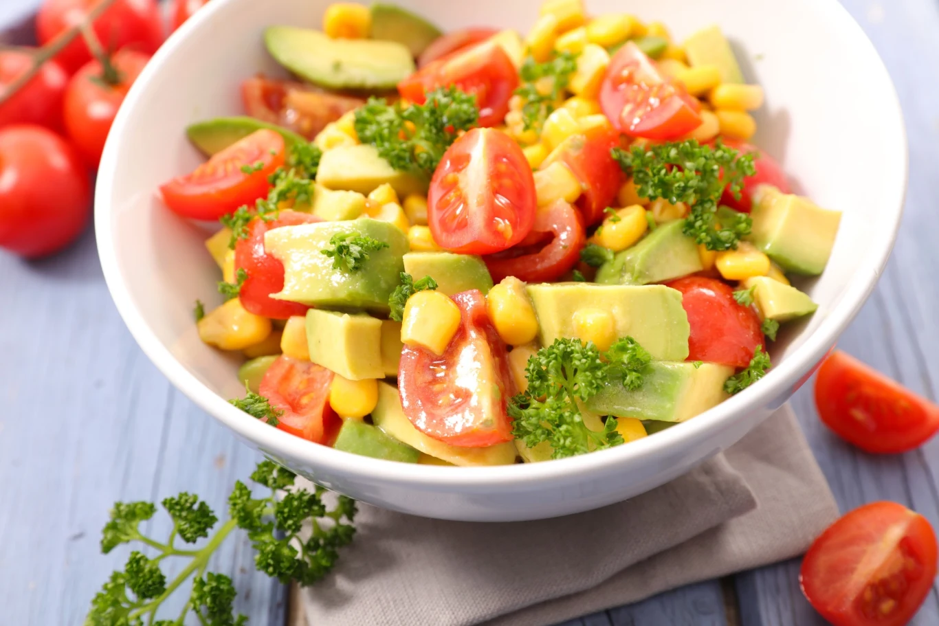 Zdrowa sałatka do obiadu Zdrowa sałatka do obiadu