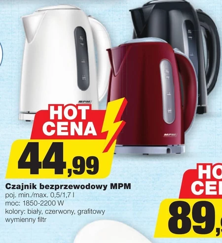 Czajnik elektryczny MPM