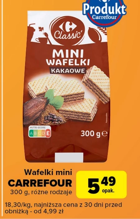 Wafelki Carrefour