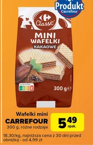 Wafelki Carrefour