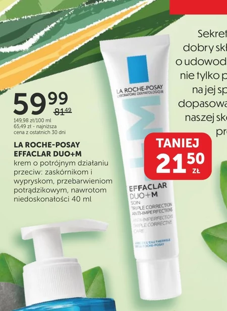 Krem przeciw zaskórnikom La Roche Posay