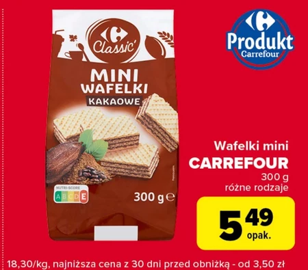 Wafelki Carrefour