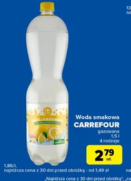 Woda smakowa Carrefour