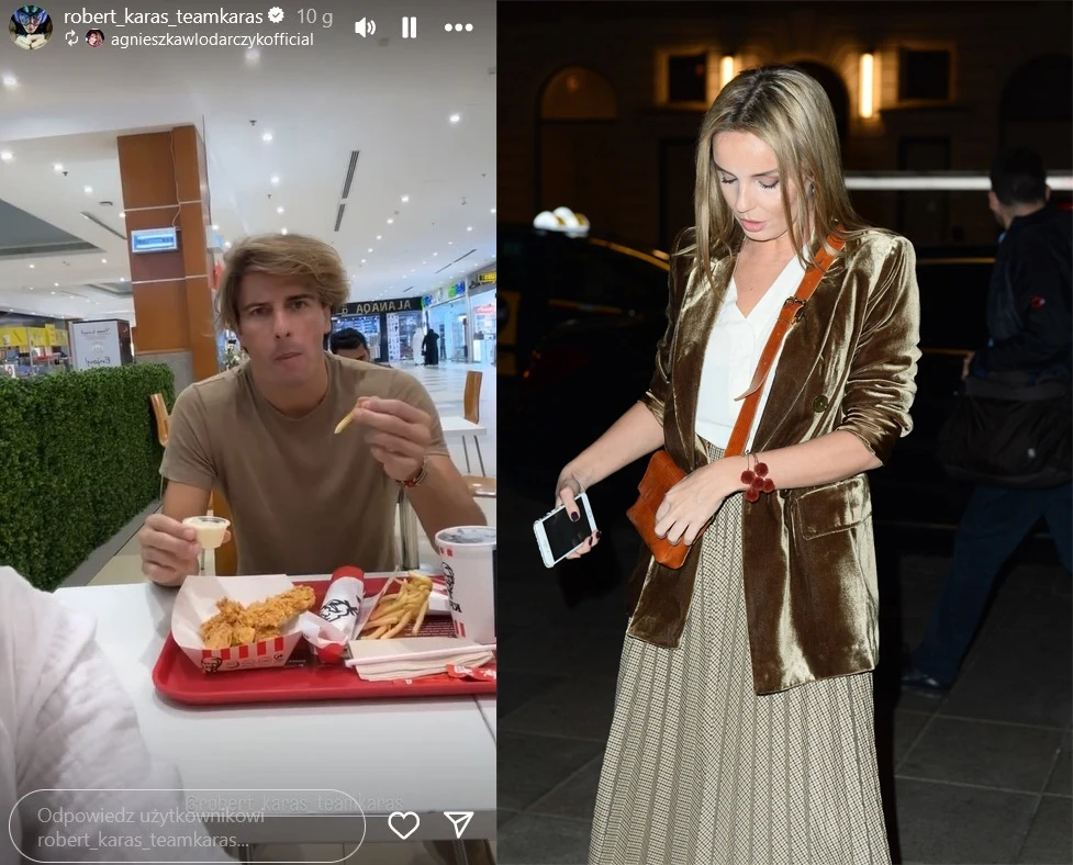 Robert Karaś, Agnieszka Włodarczyk