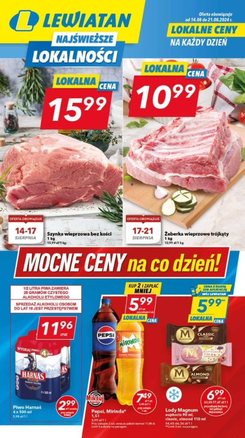 Gazetka promocyjna Lewiatan - wygasła 18 dni temu