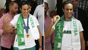 Imane Khelif wróciła do Algierii