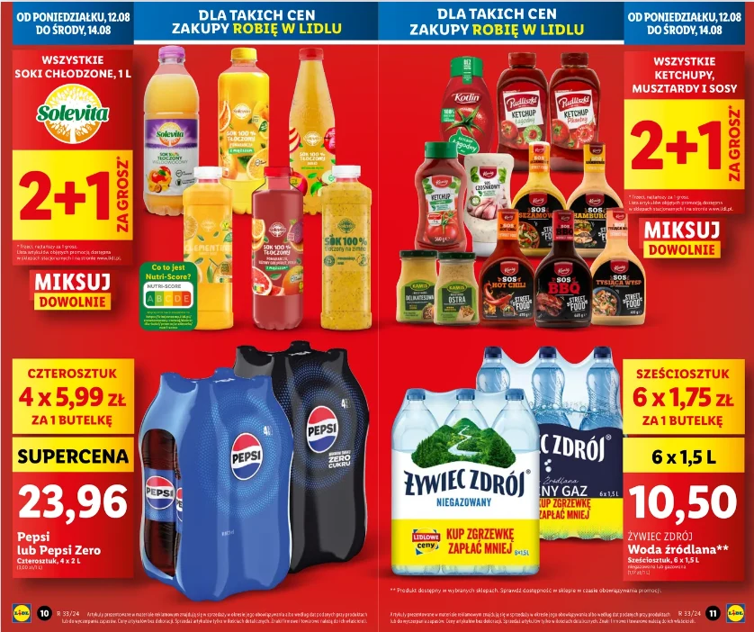 Wiele gratisów w Lidlu