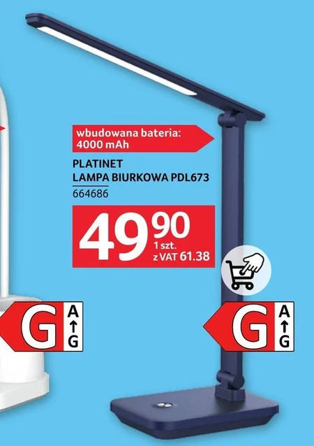 Lampa biurkowa Platinet