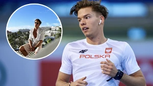 Tymoteusz Zimny od jakiegoś czasu spełnia się w roli modela