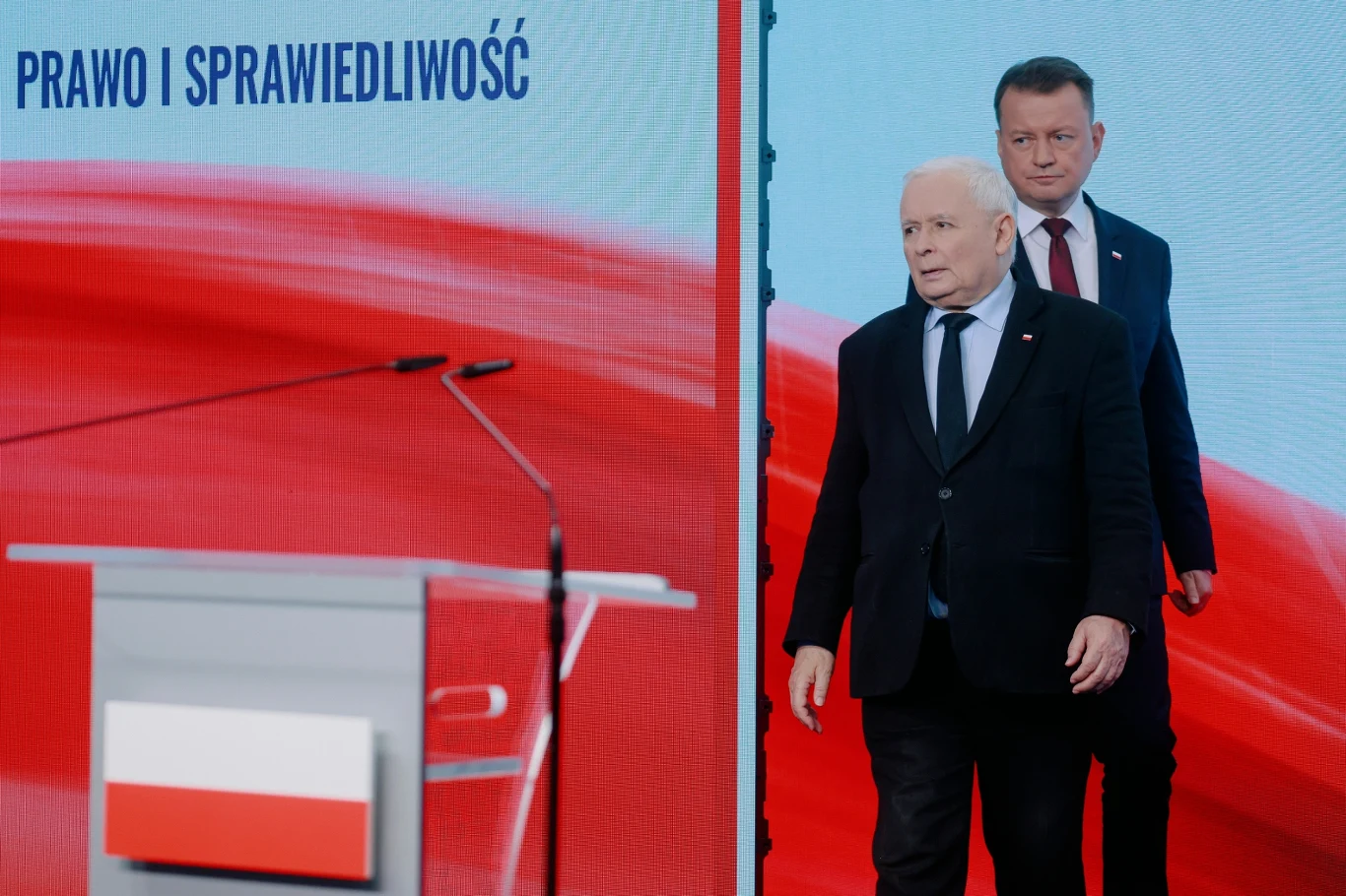 W nowej, planowanej hierarchii partyjnej ważną rolę do odegrania miałby Mariusz Błaszczak, obecny szef klubu PiS