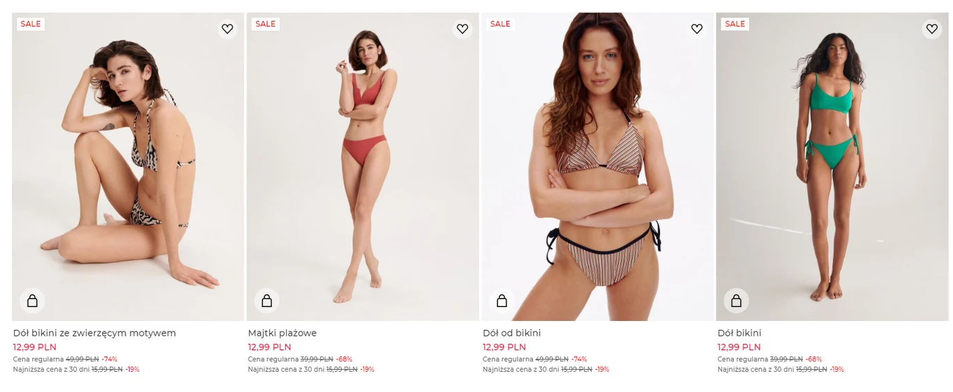 Kostiumy kąpielowe od 12,99 zł w Reserved! Kostiumy kąpielowe od 12,99 zł w Reserved!