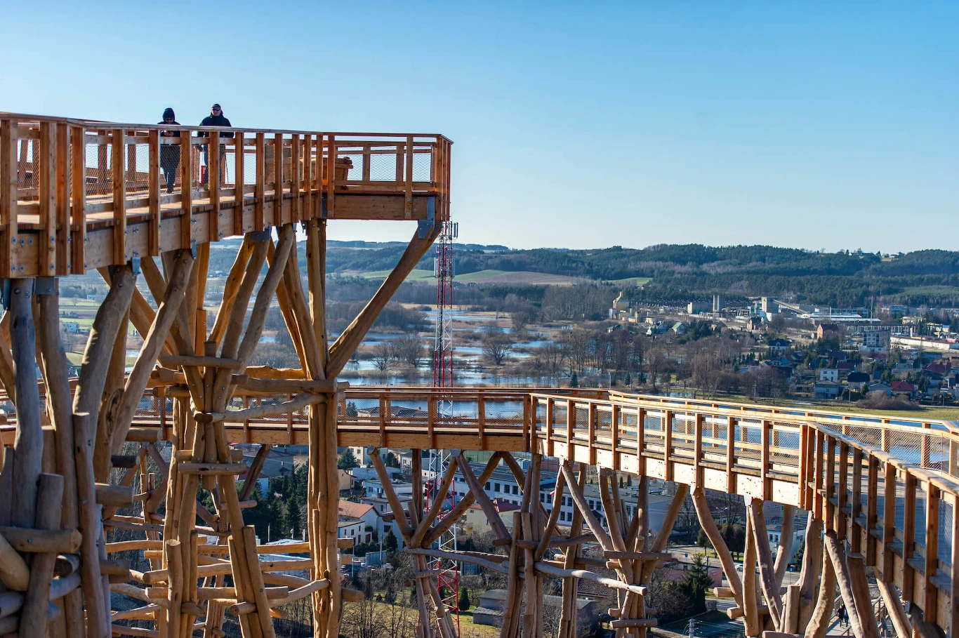 Wieża widokowa na Kurzej Górze.