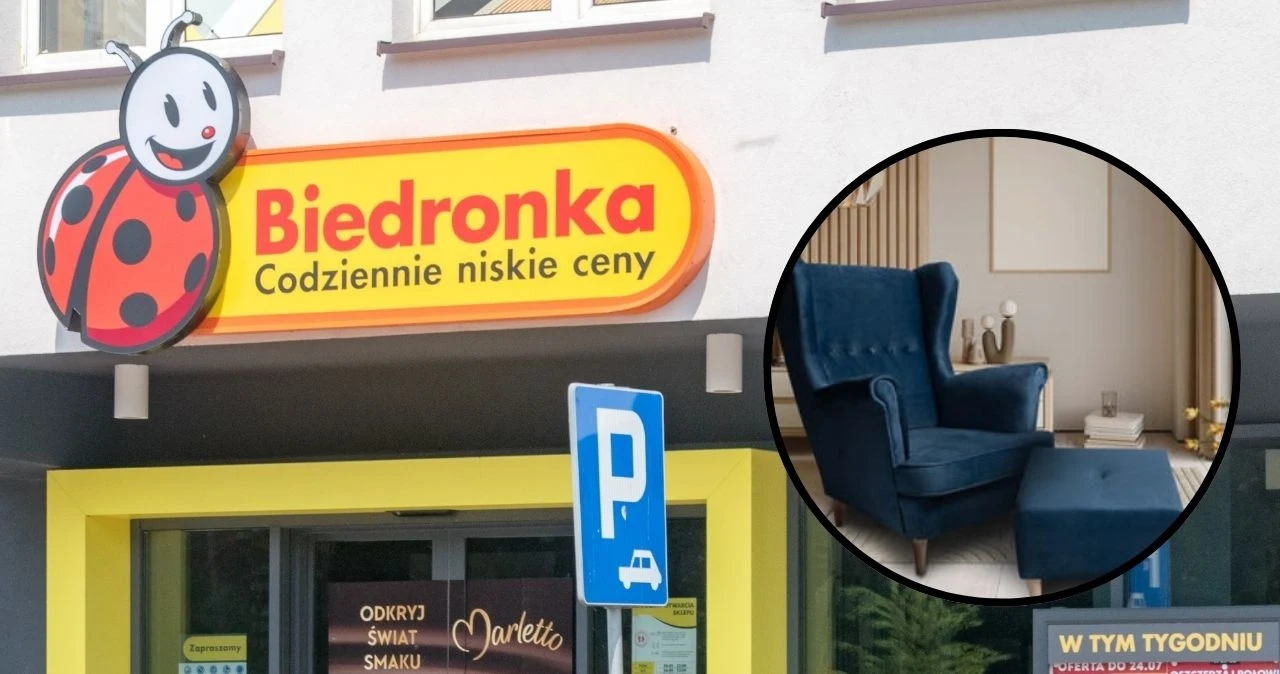 Fotel uszak o 650 zł taniej w Biedronce! Fotel uszak o 650 zł taniej w Biedronce!