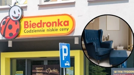 Fotel uszak o 650 zł taniej w Biedronce!