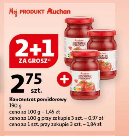 Koncentrat pomidorowy Auchan