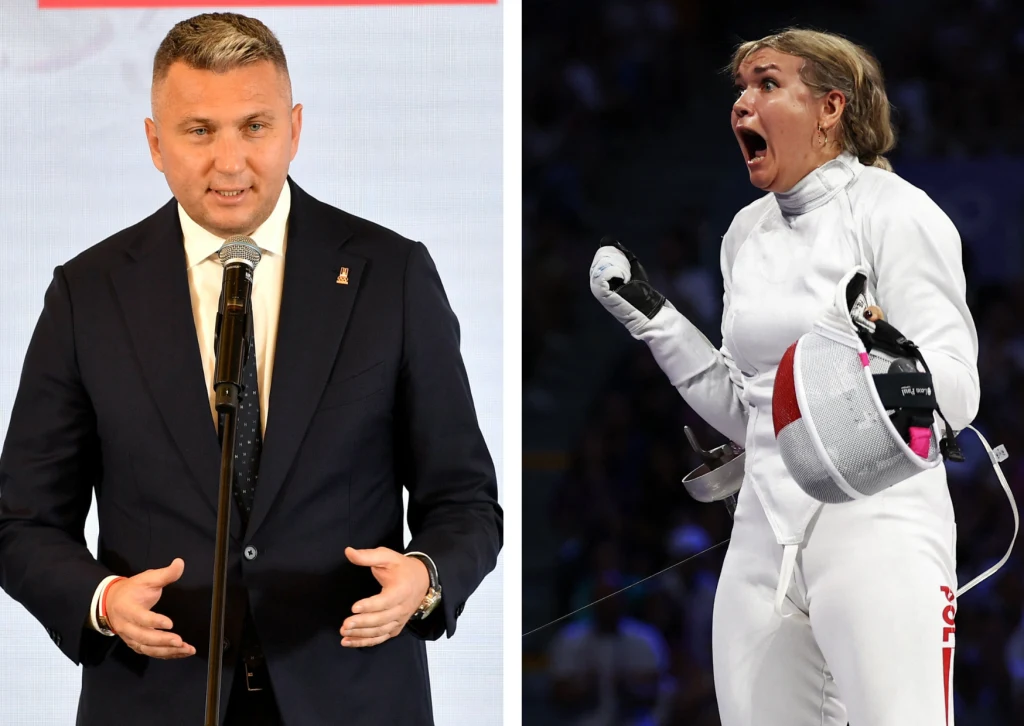 Radosław Piesiewicz i Aleksandra Jarecka Radosław Piesiewicz i Aleksandra Jarecka