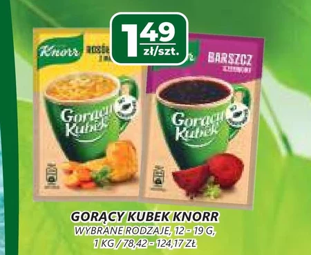 Gorący kubek Knorr