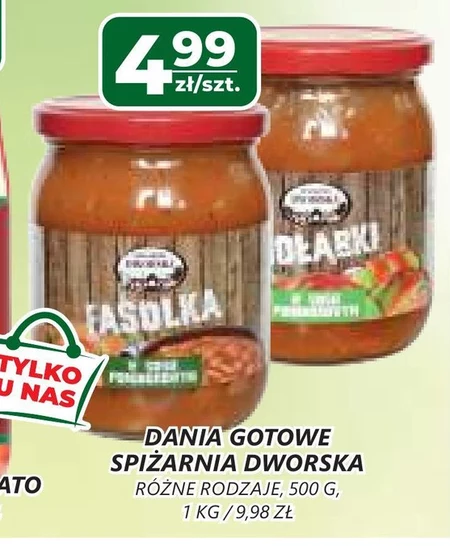 Danie gotowe Śpiżarnia Dworska