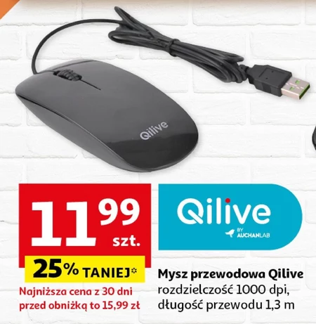 Mysz przewodowa Qilive