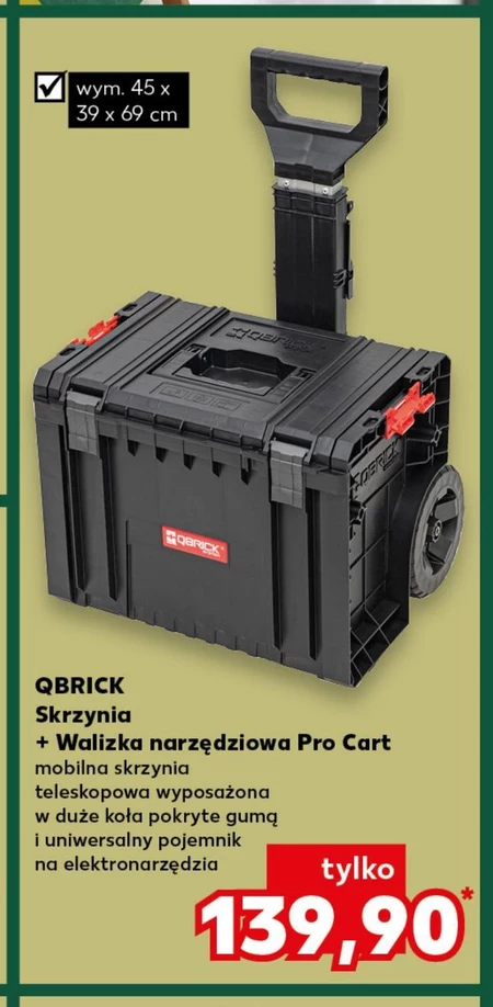 Skrzynia narzędziowa Qbrick