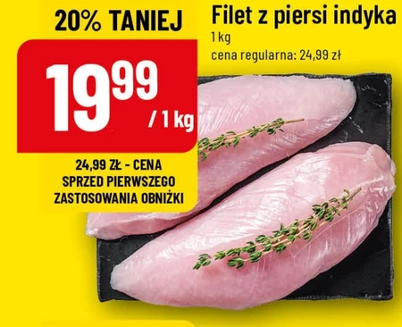 Filet z piersi indyka