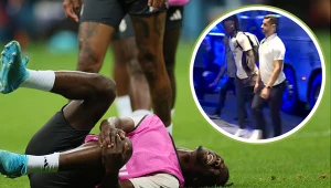 Eduardo Camavinga kontuzjowany w Warszawie. X.com/ElChiringuitoTV