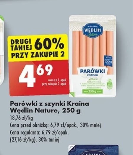 Parówki Kraina Wędlin