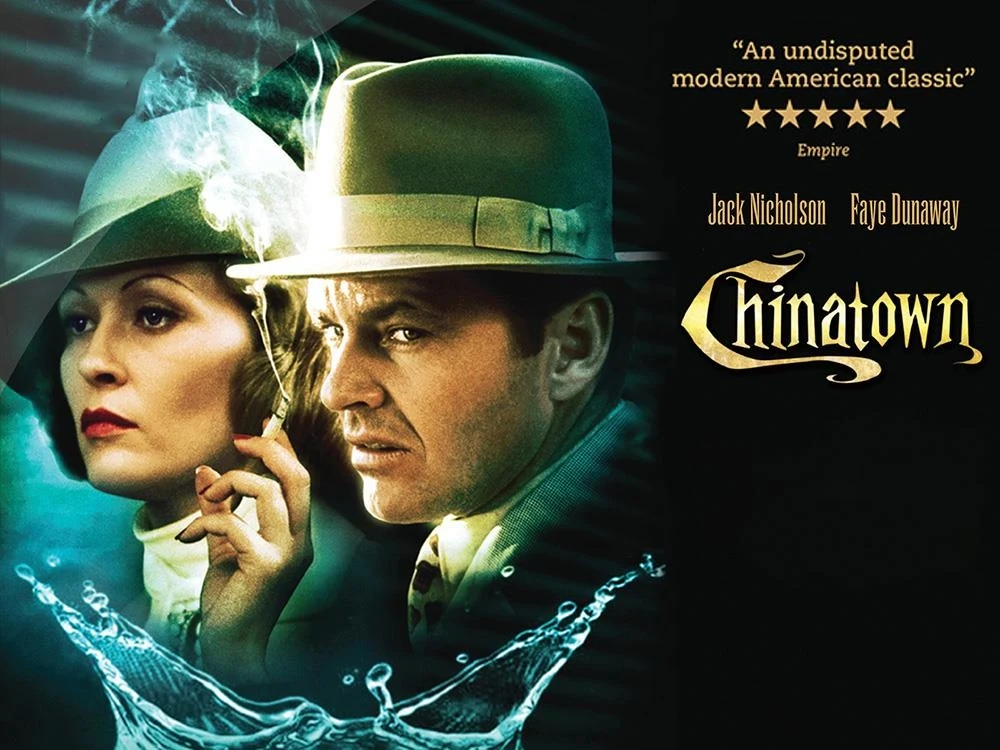 Plakat promujący cyfrowa wersję filmu Chinatown Plakat promujący cyfrowa wersję filmu Chinatown