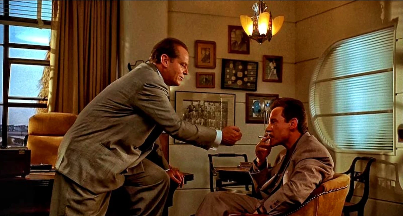 Jack Nicholson i Harvey Keitel w filmie Dwóch Jake'ów Jack Nicholson i Harvey Keitel w filmie Dwóch Jake'ów