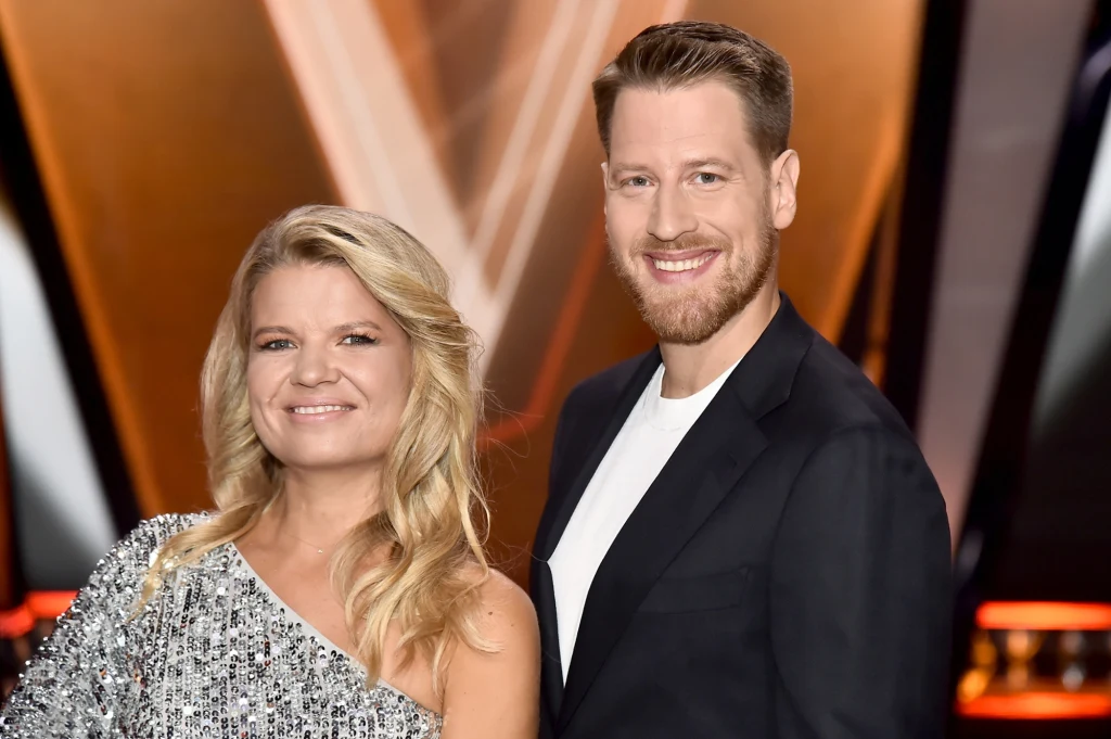 Prowadzący "The Voice Senior" - Marta Manowska i Robert Stockinger Prowadzący "The Voice Senior" - Marta Manowska i Robert Stockinger