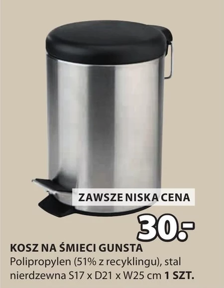 Kosz na śmieci S!