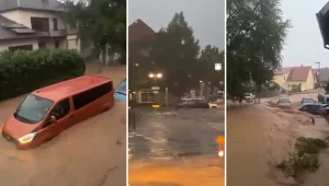 Fatalna pogoda za polską granicą. Doszło do niebezpiecznych zdarzeń