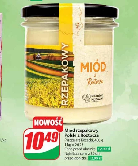 Miód Pszczelarz Kozacki