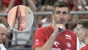 Łukasz Kaczmarek zrobił sobie olimpijski tatuaż